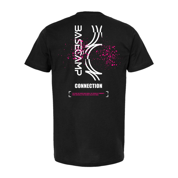 BASECAMP 2026 Black Unisex Connection Tee