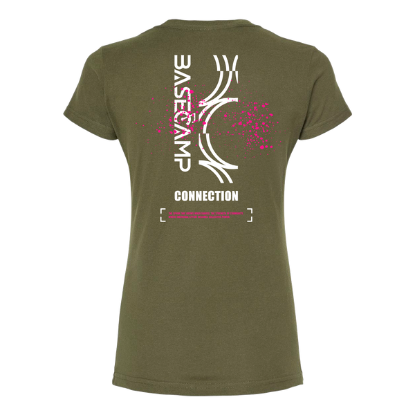 BASECAMP 2026 Connection Olive Women's Connection Tee
